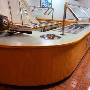 Salad Bar-It was. From what I've read, they aren't bringing it back.