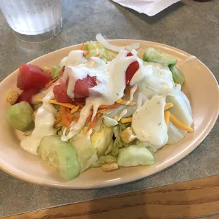 Salad from Salad Bar
