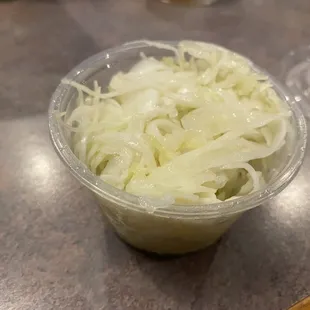 Cole Slaw with Vinegar Dressing