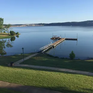 Courtesy Dock with Walk In Access to our Dining Room