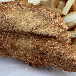 Look at that breading on the fish!  Yum!