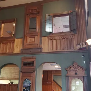 View of upper area from my table