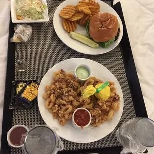 Average food was average