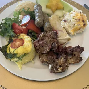 Brunch plate
