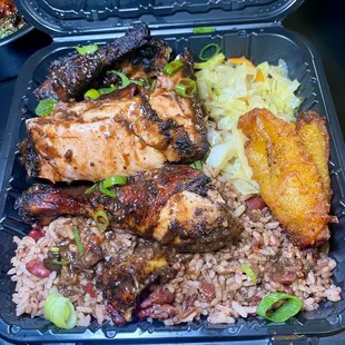 Jerk Chicken platter