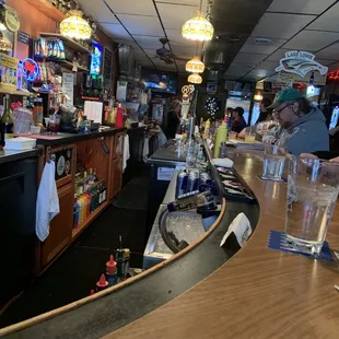 Bar shot from the end of bar, by the front door. Great local spot!