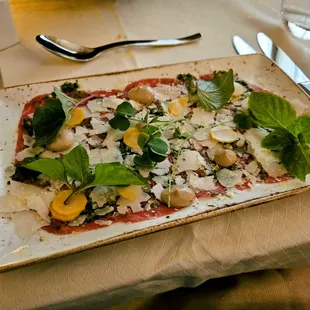 Wagyu Beef Carpaccio. $14.00.