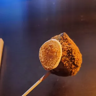 S'mores cake pop