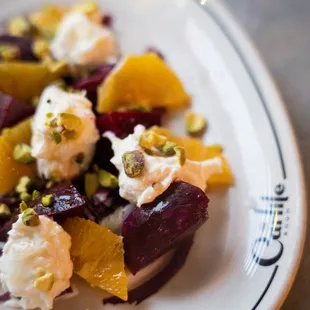 Beets &amp; burrata salad at The Carlile in Downtown Seattle