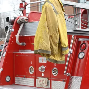 Lots of trucks to climb and artifacts to touch