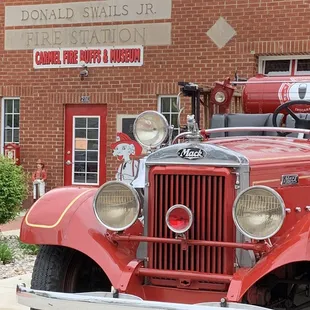 The front of the museum