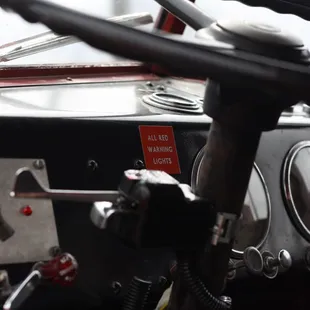 You can get inside all the fire trucks and check them out