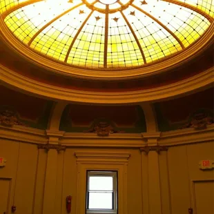 Our beaux art dome, late afternoon