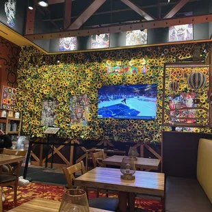 Restaurant dining area