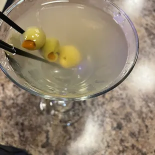 Dirty martini