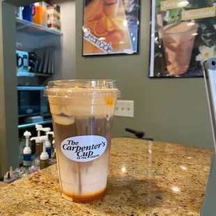Sunrise latte