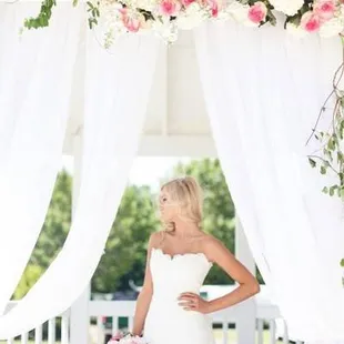 Bride at the Gazebo