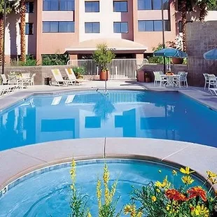 Jump into our refreshing pool at The Carriage House.