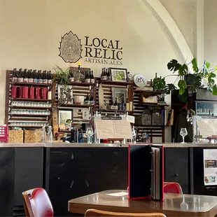 The other bar with the draft beer list