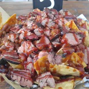 Smoked Trip Tip Nachos!