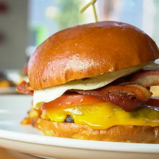 Carvery&apos;s Breakfast Burger