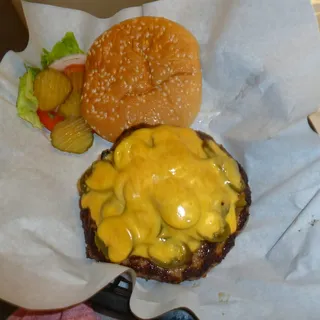 Jalapeno Cheddar Burger