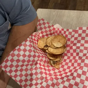 Home made Hawaiian chips