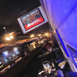 a television screen