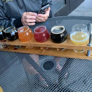 Beer flight