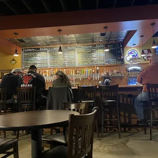 The bar