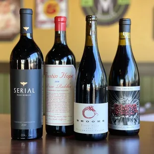 Enjoy a good selection of wine! All bottles are $10 off every Wednesday.