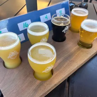 Beer flight