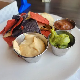 Chips and Dips Trio