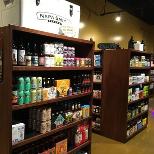 Cans and bottles from across the country.