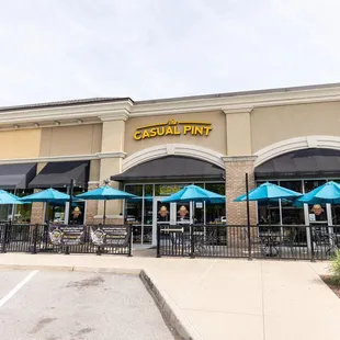 the outside of the restaurant