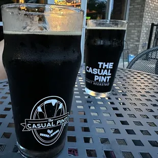 Beer on the patio