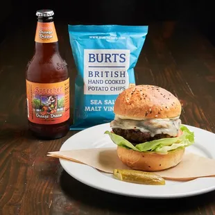 Angus Beef Burger Meal