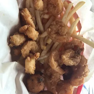 Popcorn Shrimp Basket