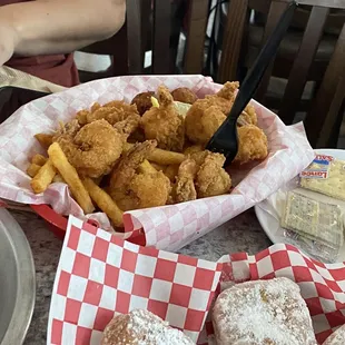 Fried shrimp