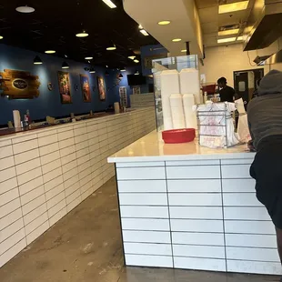 Short line to order, fast and friendly service! Red beans and Jumbo Shrimp (3) &amp; Catfish (1) was delicious! Great ambiance and atmosphere!