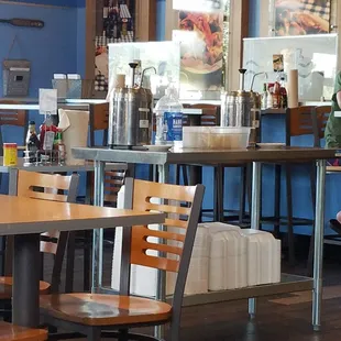 Cocktail and tartar sauce bar