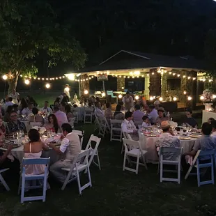 Catering connection chairs and stable setup
