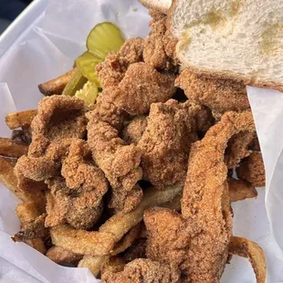 12 count spicy catfish nugget basket