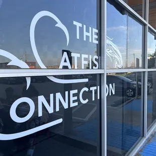 Signage from front sidewalk!