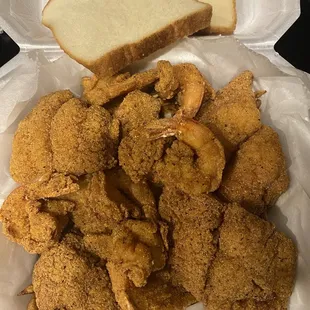 Spicy Fish and Shrimp Combo