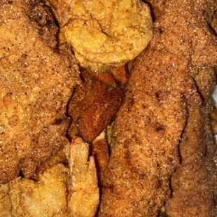 a plate of fried food