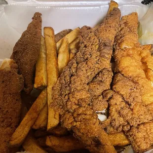 Non-Spicy 3 Catfish Fillets