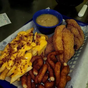 Wooo Loaded cheese fries!