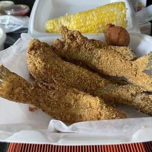 Catfish dinner.