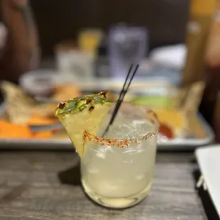 Pineapple mezcal but with vodka